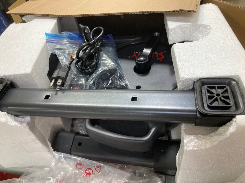 Photo 1 of ***missing remote control***Sunny Health & Fitness Dual Function Smart Motorized Mini Bike Trainer, Under Desk Exercise Machine for Senior Training, Arm/Leg Cardio Cycle Workout, Free SunnyFit App Bluetooth Link-SF-B020029SMART