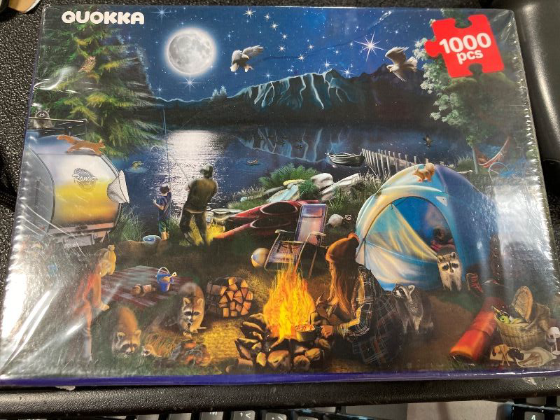 Photo 1 of ***FACTORY SEALED***Quokka Campfire Activity for Kids Ages 8-12 and Up - Jigsaw Puzzles for Men and Women - 1000 Pieces Puzzle for Adults and Up - Colourful Game Toy for Family***FACTORY SEALED***