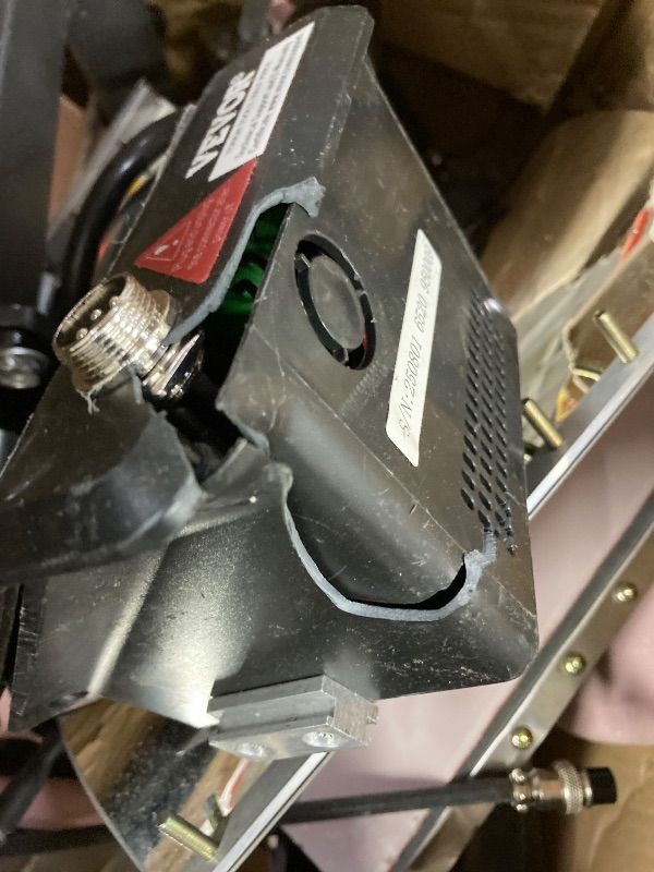 Photo 1 of ***DAMAGED  -SELLING AS REPLACEMENT  PARTS ONLY*** VEVOR Pro 15x15 Heat Press with 30 OZ Tumbler Attachment, 8in1 Combo Tumbler Hat Heat Press for T-Shirts, Tumblers Glass Cans Mugs Hats Caps, and Plates (Black & Pink)