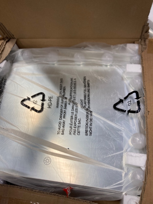 Photo 1 of ***The power button is defective***MINISO Vanity Mirror with Lights - 17.7" x 13.8" Hollywood Makeup Mirror with Adjustable Brightness,3 Modes Light***The power button is defective***