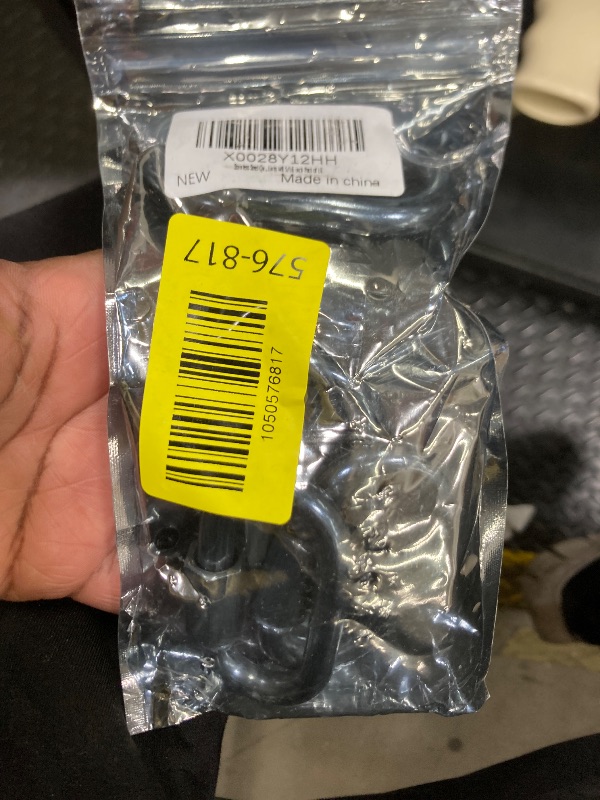 Photo 1 of ***4 PACK ONLY*** 3 Inch Stainless Steel Chain Quick Links- 4 Pack 5/16" Locking Carabiners, Chain Hooks, Twist Key Ring Screw Chain Link, 1535 Lbs Capacity