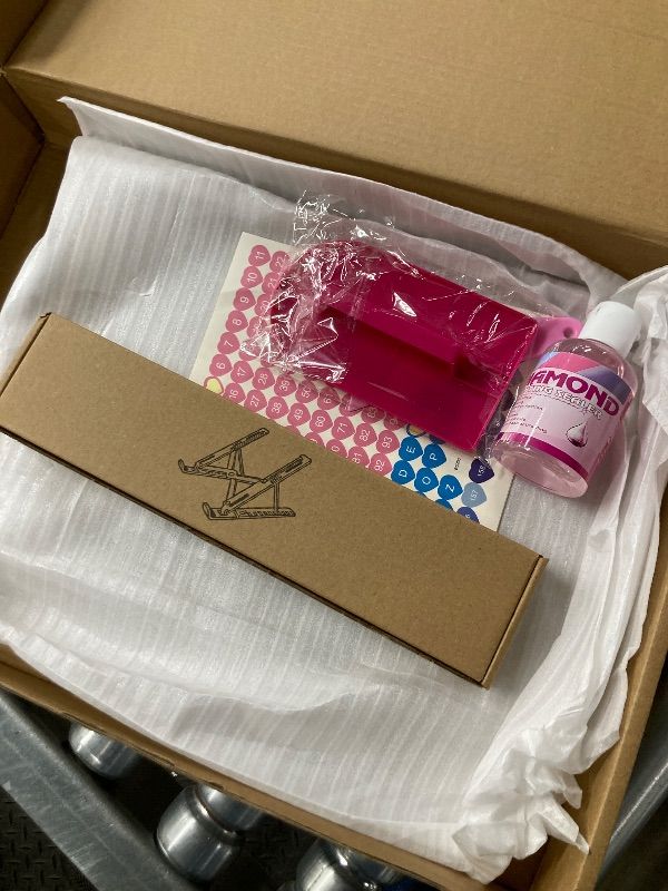 Photo 1 of ***MISSING PIECES -SELLING AS INCOMPLETE PARTS ONLY***
XEUZK All-Inclusive Diamond Art Accessories Kit with A3 DiamondPainting Light Pad Kit, Light Board for Painting Accessories, Bead Organizers & 5D Painting Tools Set for Full Drill & Partial Drill Art
