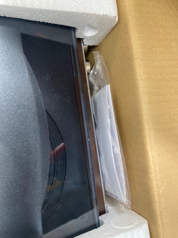 Photo 1 of **PARTS ONLY***Record Player with Bluetooth 3 Speed Turntable Built in Stereo Speakers CD Cassette USB SD Playback AM FM Radio with Remote Control for Daily Listening and Music Collection