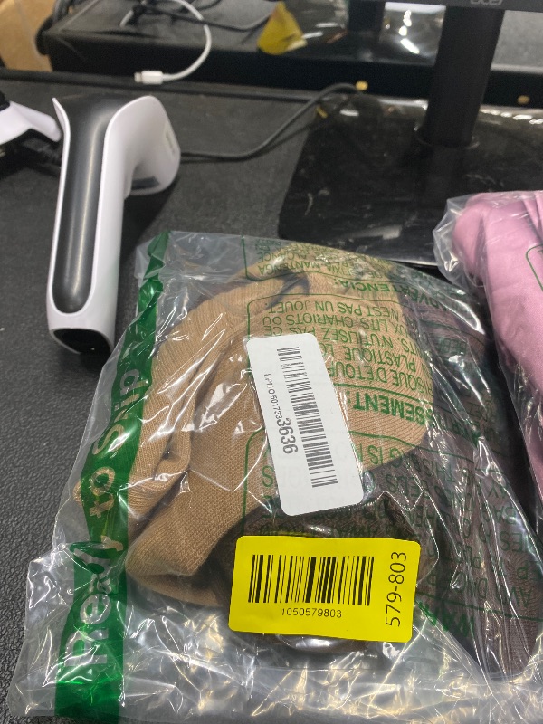 Photo 1 of ***1 PAIR MISSING***FITRELL Slouch Socks for Women, 3 Pairs Soft Cotton Knee High Scrunch Tube Boot Socks, Khaki+Light Brown+Dark Brown, Medium-Large***1 PAIR MISSING***