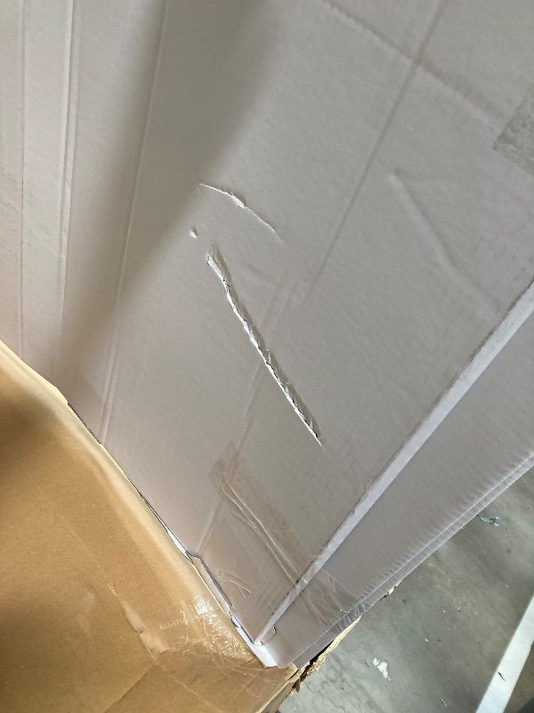 Photo 1 of *Damage to box* Extra Large Gift Box 28x28x28in—Giant, Jumbo, White Gift Boxes with Lid for Large Gifts, Big Presents for Birthday Surprise, Special Occasions, Unique Celebrations, Not for Heavy-Duty Storage Use