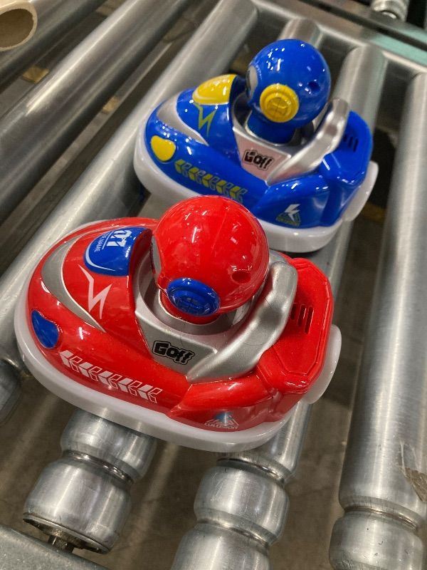 Photo 1 of ***MISSING PIECES -SELLING AS INCOMPLETE PARTS ONLY*** 2-Player Battle 2-5 rc Car Toddler Boys Labour Day Toy | Control Bumper Cars with Light & Sound – Racing Set (Drift + Collision Modes) | 360° Spinning | Rechargeable Kids’ Race Cars  ***NOT IN ORIGINA