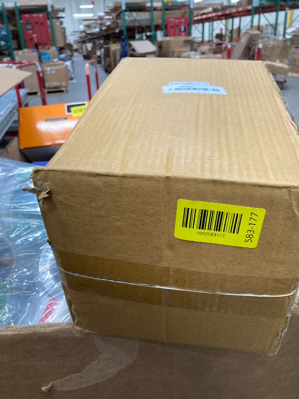 Photo 1 of ***MISSING MARBLE BASE *** Santa Barbara Design Studio Glass Wine Carafe, 42-Ounce, White