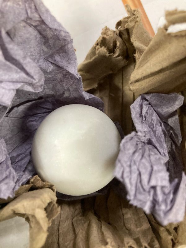 Photo 1 of ***MISSING MARBLE BASE *** Santa Barbara Design Studio Glass Wine Carafe, 42-Ounce, White