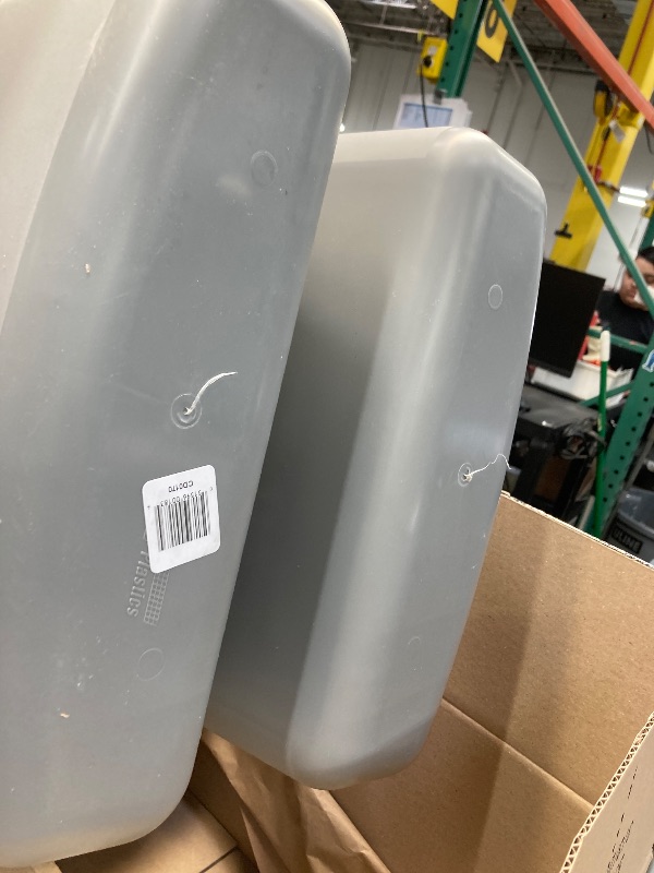 Photo 1 of 1 Mighty Tuff Rough and Rugged All-Purpose Cleaning Caddy, Grey/Black 2 Count (CD0170)