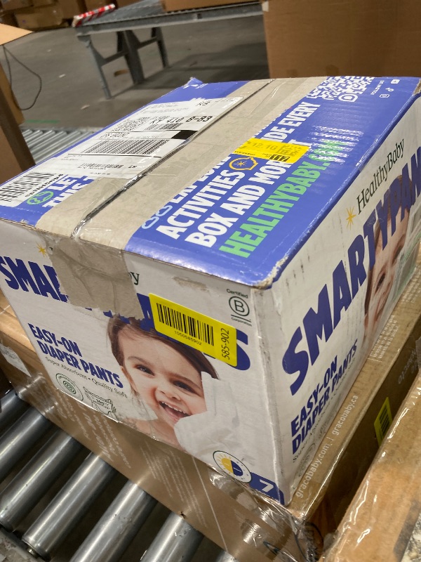 Photo 1 of **ONE PACKAGE OPENED**SmartyPants Pull Up Style Diapers | EWG Verified Safe & Plant-Based | Quilted 360 Waistband, Super Absorbent for Overnight Leak Protection | Training Pants by HealthyBaby | Size 7 (30 Count)