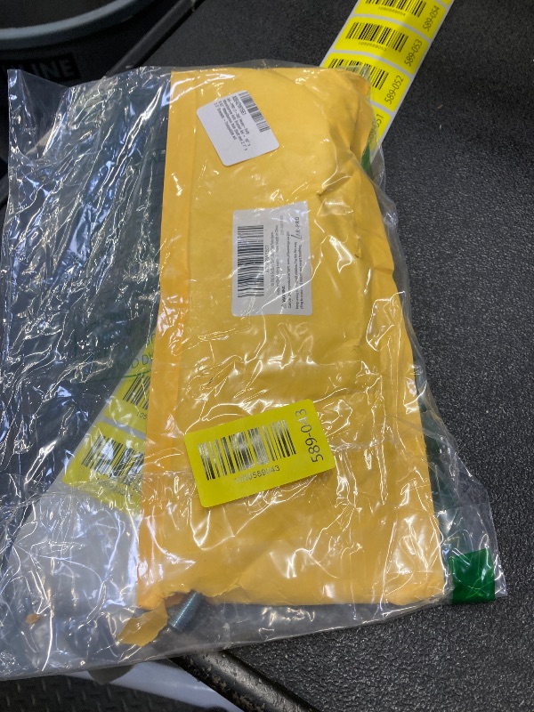 Photo 1 of ***MISSING PIECE SELLING AS INCOMPLETE*** AR-PRO (1-Set) Heavy-Duty Wheelbarrow Axle Bracket Set - 10" x 0.63" Wheelbarrow Axle Shaft and 2.1" x 3.3" Brackets - Compatible with 5/8" Hole Wheelbarrow Axles - Includes Bolts Nuts, Nylon Spacers