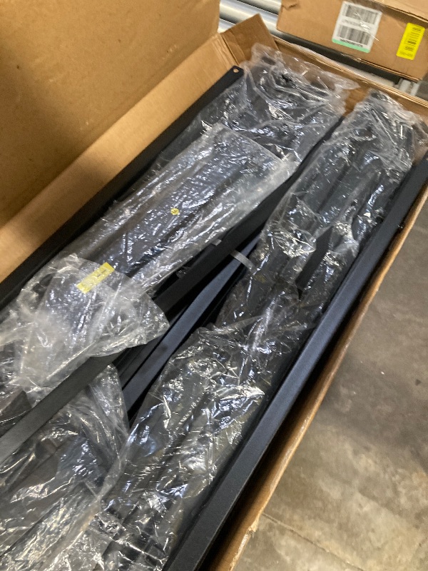 Photo 1 of ***missing parts 
Lutown-Teen 14 Inch King Bed Frame Sturdy Mattress Foundation, Heavy Duty Metal Platform with Steel Slats Support No Box Spring Needed, Noise Free, Easy Assembly, Black