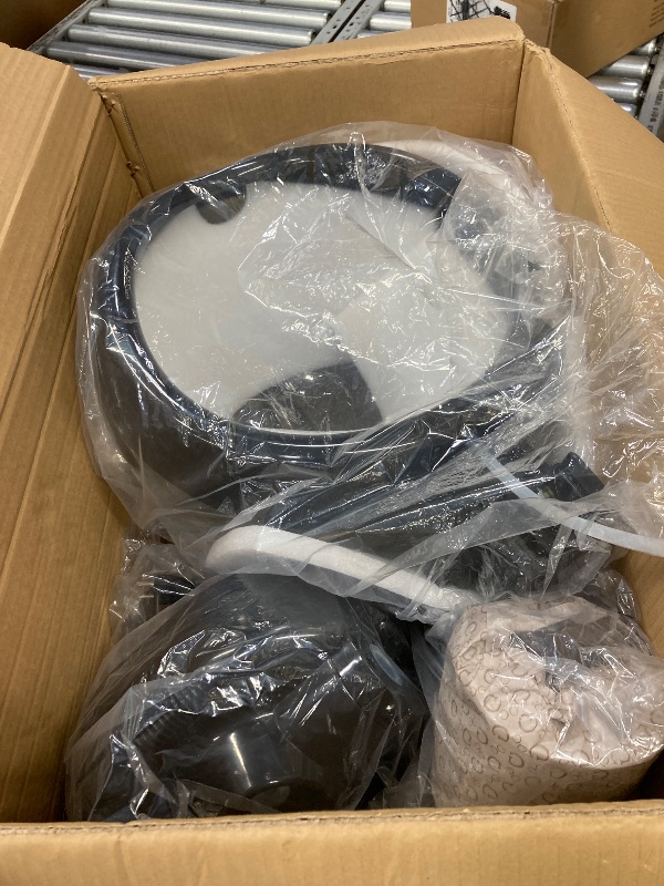 Photo 1 of ***MISSING PARTS -SELLING AS IS *** TASALON Standing Hair Steamer for Deep Conditioning - Hooded Steam Cap for Natural, Dyed Hair - Professional Steamer for Hydration, Dry Hair Treatment-Heated Micro Mist Steamer for Spa, Home Use