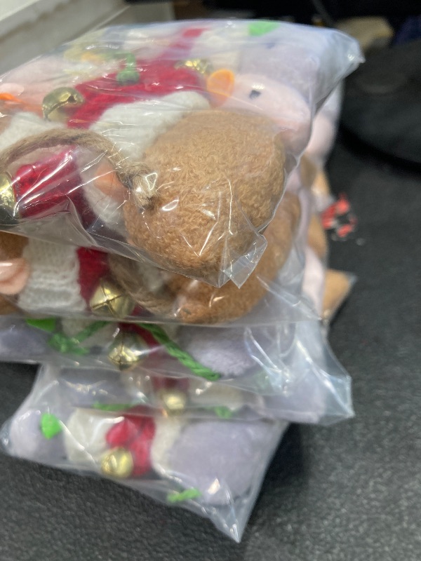 Photo 1 of ** PACK OF*** 6***Haourlife 6 Pack Catnip Mice Cat Toys with Handmade Knitted Hats, Plush Interactive Cat Toys for Indoor Cats, Soft Stuffed Mouse Toys with Bell for Play, Chase & Exercise