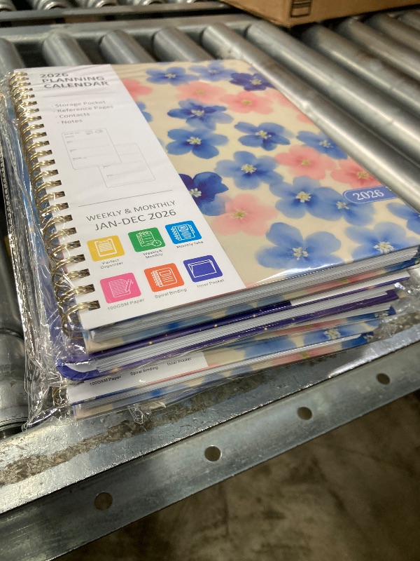 Photo 1 of *** pack of***6***2026 Planner, Weekly and Monthly Calendar Planner Book, Jan 2026 - Dec 2026, Planning Agenda for Desk Accessories and School Supplies - A5 (6.3'' x 8.5'')