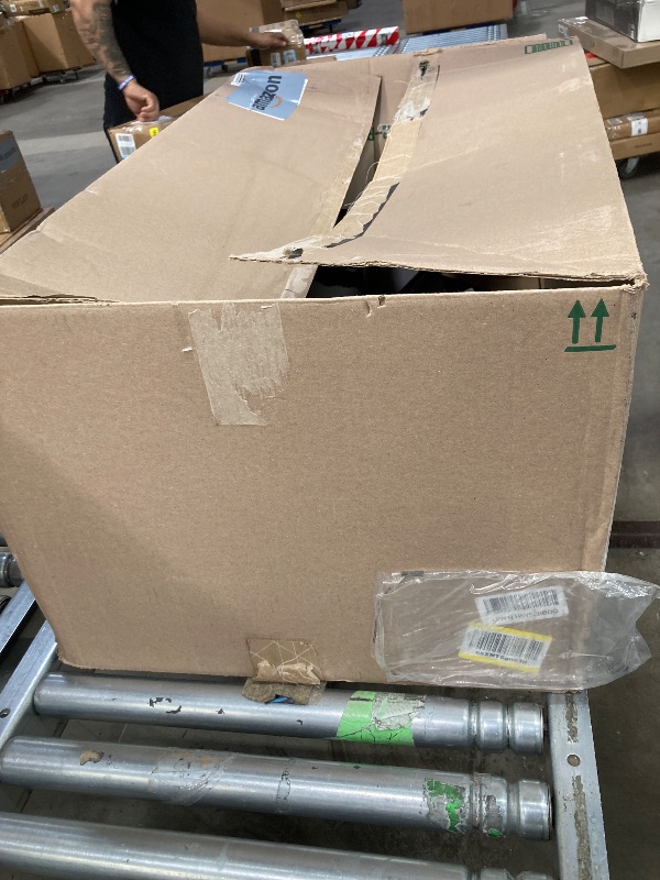 Photo 1 of ***MISSING FRAME PARTS***Amazon Basics Cooling Elevated Breathable Pet Bed For Dog, X-Large (60.1 x 37.1 x 8.9 Inches), 1 count, Grey