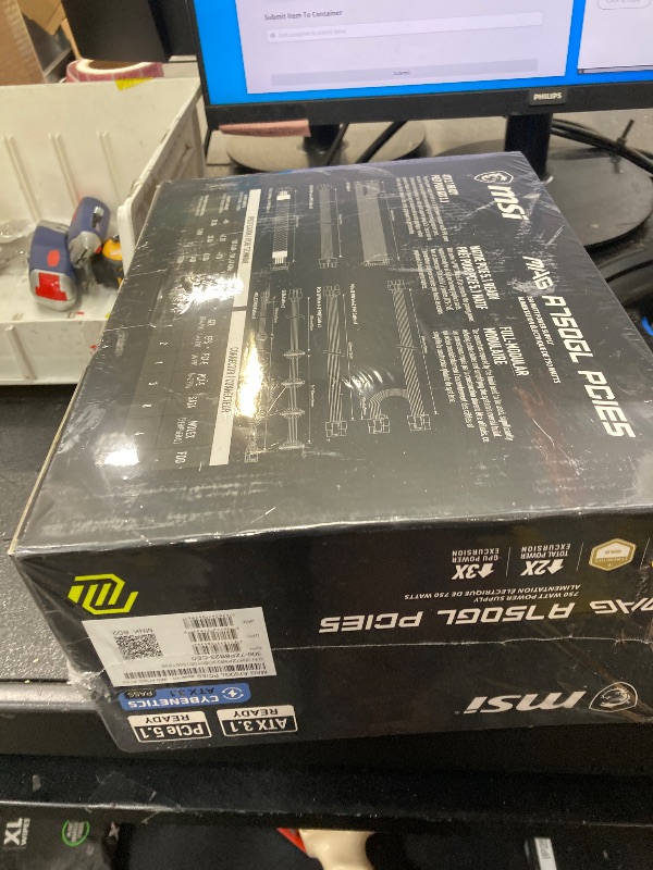 Photo 1 of MSI MAG A750GL PCIE5 - EU Cord
