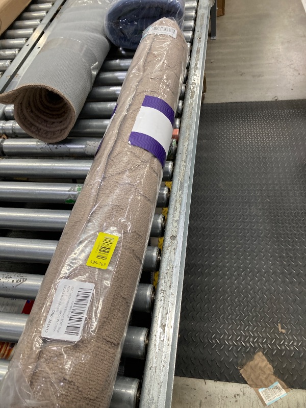 Photo 1 of ***DAMAGE -UNRAVELED EDGING-SELLING AS IS *** DEXI Front Door Mat Inside Entrance 36x60, Non Slip Dirt Trapper Doormat, Low Profile Thin Entry Mat, Absorbent Easy Clean Welcome Mats for Entryway, Patio, Branch Leaf Beige