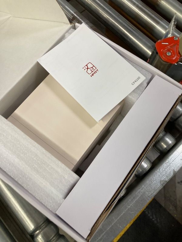 Photo 1 of **MISSING RIBBONS**HPRT 4x6 Photo Printer with 108 Sheets & 2 Ribbons - Dye Sublimation Wireless Portable Photo Printer for iPhone & Android Smartphones, Home & Travel Picture Printing, Ideal Gift, Beige