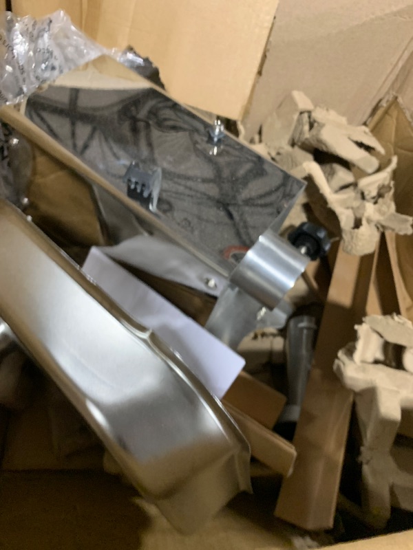 Photo 1 of **DIRTY**
TOOGOOD #5 Electric Meat Grinder, Heavy Duty Meat Grinder Stainless Steel, 0.4 HP 300W Sausage Stuffer with 4.5mm/10mm Grinding Plates, Sausage Tubes & Meat Stomper for Commercial & Daily Use