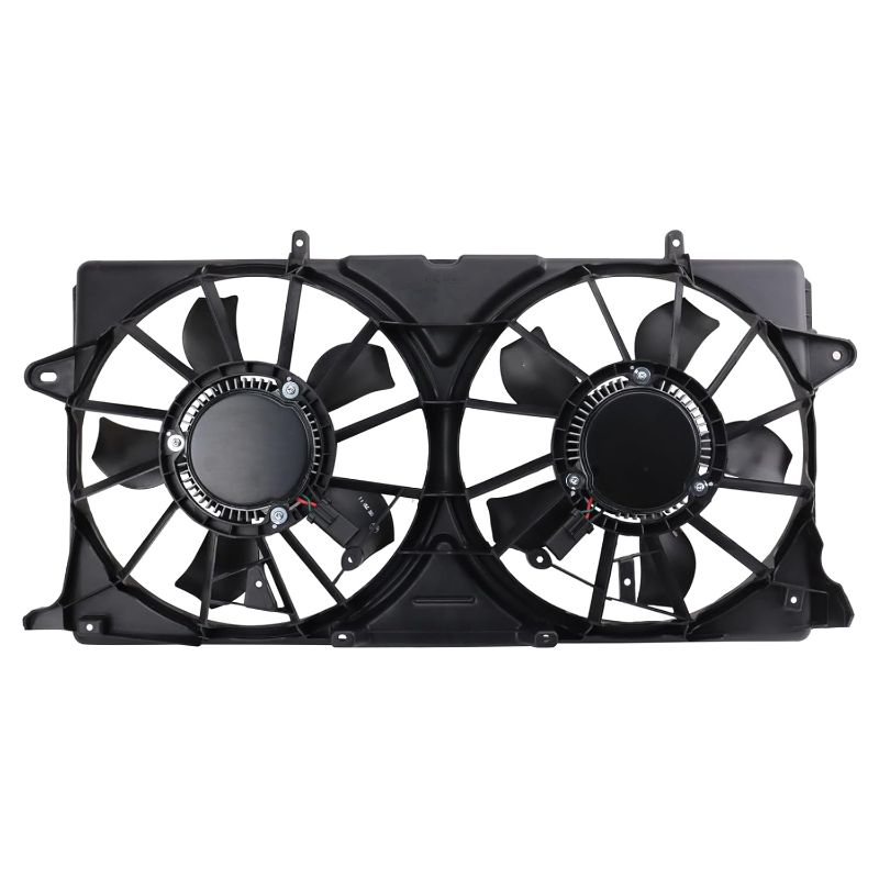 Photo 1 of 
TRQ Radiator Dual Cooling Fan Assembly Compatible with 2016-2017 Cadillac Escalade Escalade ESV 2014-2018 Chevrolet Silverado 1500 2015-2020 Suburban Tahoe GMC Sierra 1500 2016-2020 Yukon Yukon XL
Visit the TRQ Store