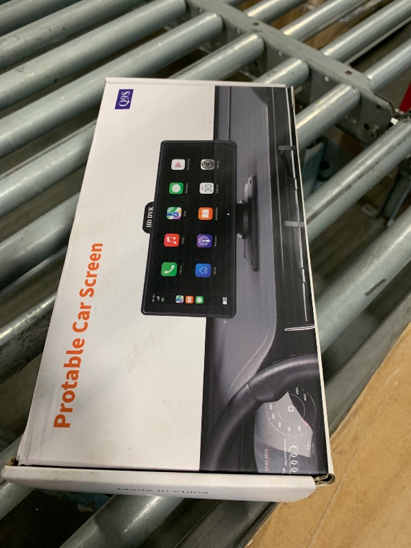 Photo 1 of ** SOLD AS IS, NO REFUND/RETURN** SEE COMMENTS!
Wireless Apple Carplay Screen for Car with 4K Dash Cam, 10.26" Portable Apple Carplay & Android Auto, HD Touchscren with 1080p Backup Camera, Voice Control/Mirror Link/GPS Navigation/BT/FM