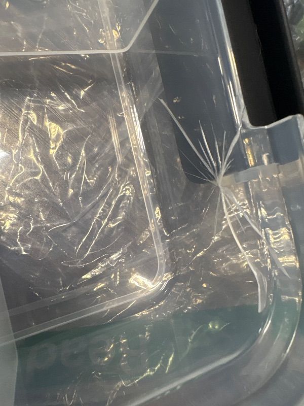 Photo 1 of **DAMAGED**
Farberware Small Build-a-Board Snacklebox with Locking Plastic Cutting Board Lid, Portable Charcuterie Storage with 7 Compartments