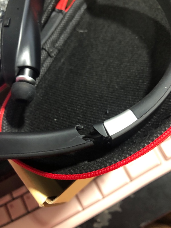 Photo 1 of ** SOLD AS IS, NO REFUND/RETURN** SEE COMENTS!
AMORNO Foldable Bluetooth Headphones Wireless Neckband Headset with Retractable Earbuds, Sports Sweatproof Noise Cancelling Stereo Earphones with Mic