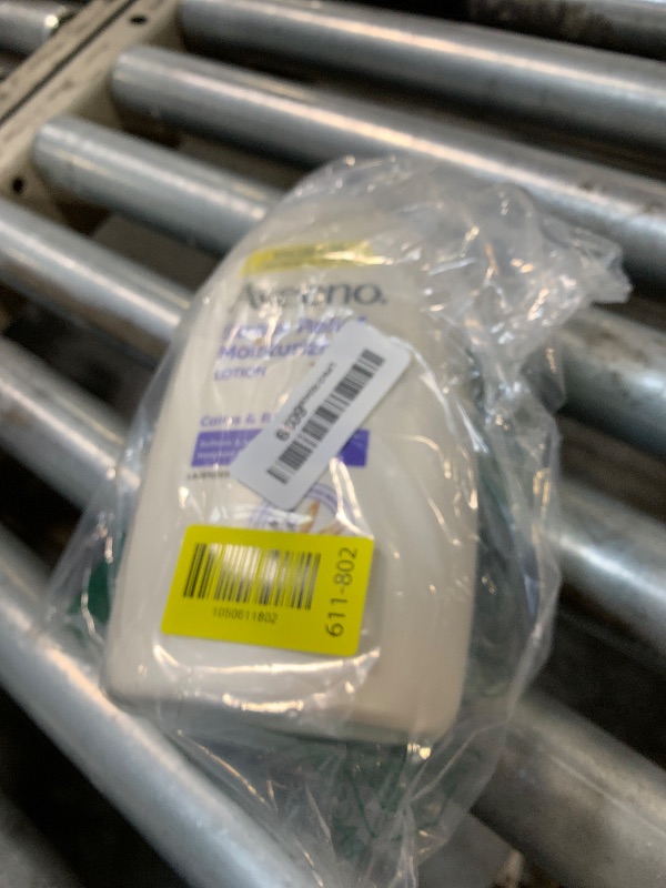 Photo 1 of ***PUMP DAMAGE***Aveeno Stress Relief Moisturizing Body Lotion with Prebiotic Oat & Lavender Scent for Sensitive Skin, Calms & Relaxes with 48 Hour Hydration, Fast Absorbing & Non-Greasy, 33 fl. oz
