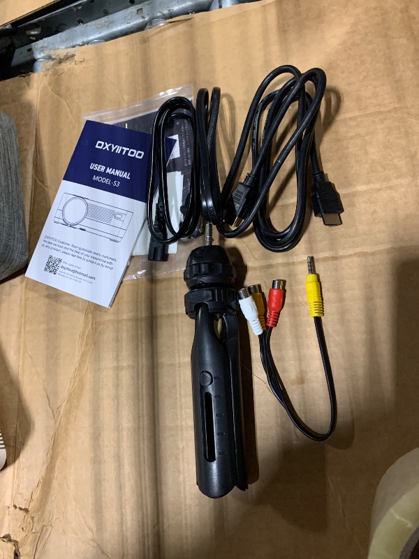 Photo 1 of ** SOLD AS IS NO REFUND/RETURN** SEE COMMENT!
Native 1080P Projector with WiFi and Two-Way Bluetooth, Full HD Movie Projector for Outdoor Movies, 300" Display Projector 4k Home Theater, Compatible with iOS/Android/PC/XBox/PS4/TV Stick/HDMI/USB