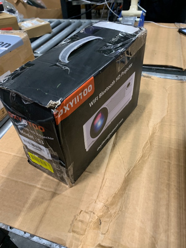 Photo 1 of ** SOLD AS IS NO REFUND/RETURN** SEE COMMENT!
Native 1080P Projector with WiFi and Two-Way Bluetooth, Full HD Movie Projector for Outdoor Movies, 300" Display Projector 4k Home Theater, Compatible with iOS/Android/PC/XBox/PS4/TV Stick/HDMI/USB