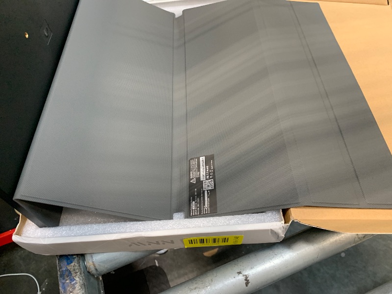 Photo 1 of ***DAMAGE: MAJOR***
***MiSSING PARTS***
***FUNCTIONAL; NO***


MNN Portable Monitor 15.6inch FHD 1080P USB C HDMI Gaming Ultra-Slim IPS Display w/Smart Cover & Speakers,HDR Plug&Play, External Monitor for Laptop PC Phone Mac (15.6'' 1080P)