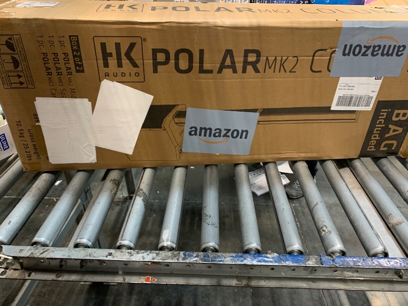 Photo 1 of ****SIMILAR***

** sold as is no refund/return** 

HK Audio HK-POLAR-MKII-12-BLK 2000 watt 12in Powered Column PA MK II with 4 Ch Mixer 24-bit DSP EQ Bluetooth 5 TWS in Black