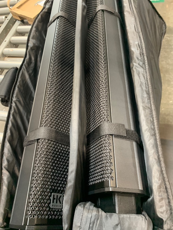Photo 1 of ****SIMILAR***

** sold as is no refund/return** 

HK Audio HK-POLAR-MKII-12-BLK 2000 watt 12in Powered Column PA MK II with 4 Ch Mixer 24-bit DSP EQ Bluetooth 5 TWS in Black