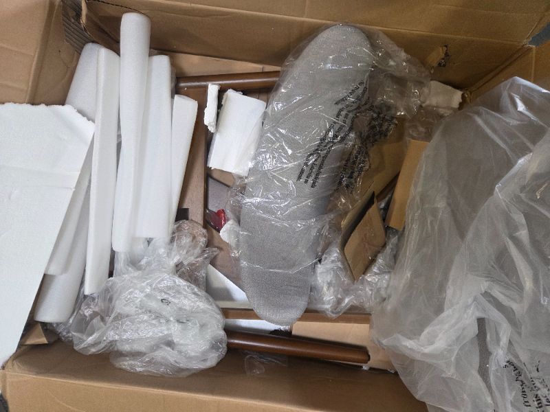 Photo 1 of ***UPDATED 6/12****PARTIAL SET - See Clerk Notes*
COLAMY Wooden Dining Chairs Set of 4, Modern Fabric Upholstered Kitchen Chairs, Farmhouse Dining Room Chair with Foot Pegs, Light Grey