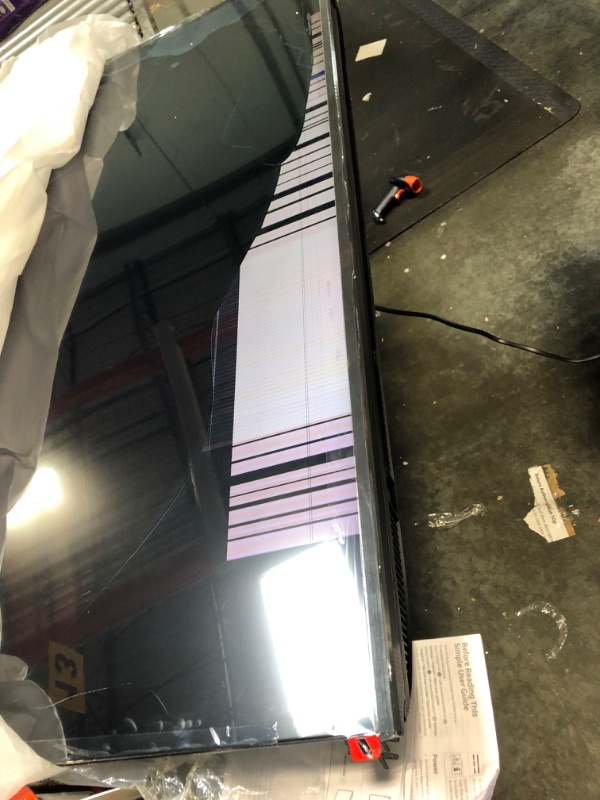 Photo 1 of ***BROKEN***

amsung 50-Inch Class Crystal UHD U8000F 4K Smart TV (2025 Model) Endless Free Content, Crystal Processor 4K, MetalStream Design, Knox Security, Alexa Built-in