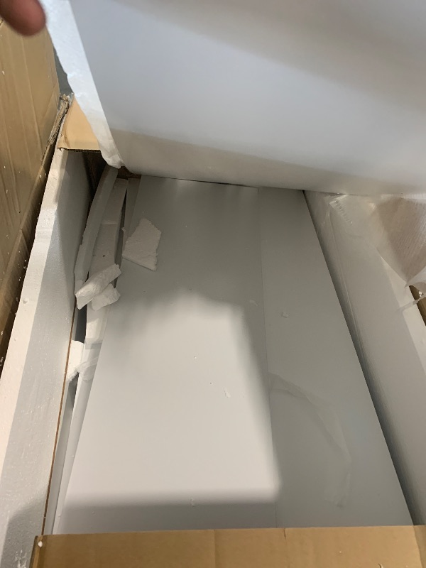 Photo 1 of ***Missing Hardware***72" Tall Bathroom Cabinet with Multi-Functional Storage Organizer Door Rack, Kitchen Pantry Cupboard with Drawer and Adjustable Shelf for Home/Living Room/Office, White