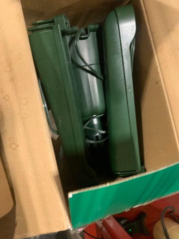 Photo 1 of (2025 Upgrade) Rotating Christmas Tree Stand with Remote Control, Stable 360 Revolving Tree Base Stand, Up to 7.5ft 90lb. Adjustable Christmas Tree Holder for Xmas Tree, Artificial Tree (Green)