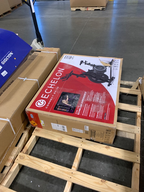 Photo 1 of ***Echelon Smart Connect Fitness Bike, 30-Day Free Echelon Membership, Easy Storage, Small Spaces, Cushioned Seat, Solid Design, HIIT, Top Instructors, 32 Resistance Levels, Bluetooth, EX15
