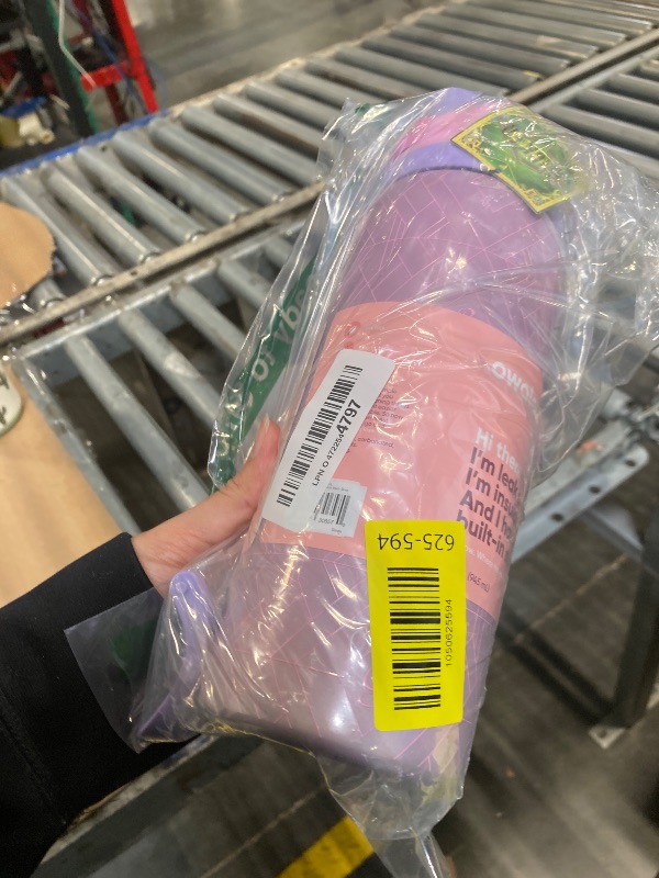 Photo 1 of ** SOLD AS IS, NO REFUND/RETURN** SEE COMMENTS!
Owala Wicked FreeSip Insulated Stainless Steel Water Bottle with Straw for Sports and Travel, BPA-Free Sports Water Bottle, 32 oz, Glinda (Pink)