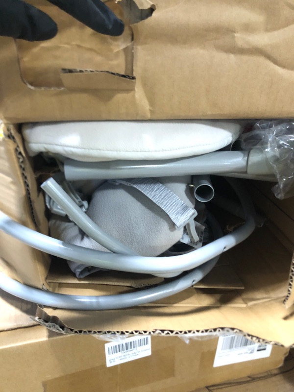 Photo 1 of ** SOLD AS IS NO REFUND/RETURN** SEE COMMENTS Graco Slim Spaces Compact Baby Swing, Space Saving Portable Bay Swing with Height Adjustable Legs & Soft Toys, Reign