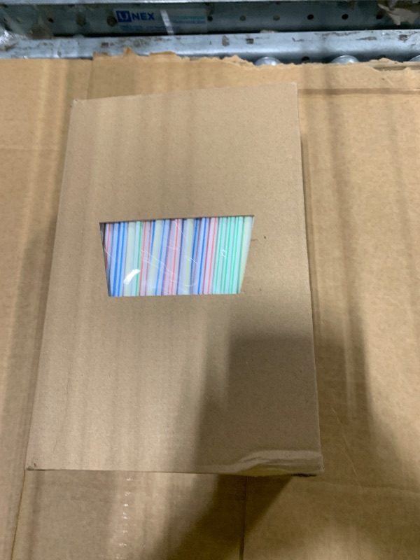 Photo 1 of [Honest ECO ] 9.45inch Flexible Plastic Straws Extra Long Bendy Straws Prefer for Tall Glassees/Water Tumbler/Bottled Drinks/All Hot or Cold Low Viscosity Drinks (Stripe)