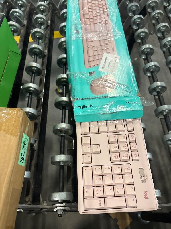 Photo 1 of **MISSING PARTS**
Logitech MK270 Wireless Keyboard and Mouse Combo for Windows, 2.4 GHz Wireless, Compact Mouse, 8 Multimedia and Shortcut Keys, 2-Year Battery Life, for PC, Laptop - Rose
