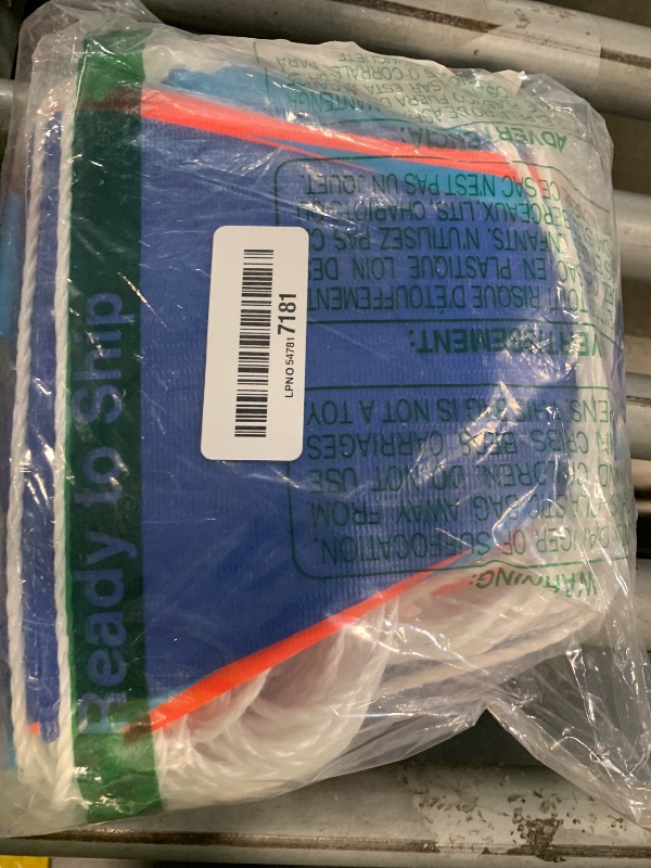Photo 1 of ?102FT?Heavy-Duty Outdoor Navy Blue wiht Fluorescent Orange backstroke flags | Pennant Banner Flag | OSHA 500lb Rated | Strand Fade Resistant