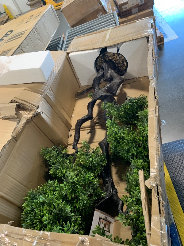 Photo 1 of ***UPDATED 5/29***Vintage Home Artificial Faux Bonsai Tree 49" High Fake Plant Real Touch for Indoor/Outdoor Home and Office Accent Décor with Stylish Plastic Planter (VHX170)