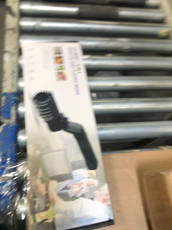 Photo 1 of **DIRTY/USED**
Electric Grill Brush Rechargeable, 3 Powerful Speed BBQ Grill Brush for Outdoor Grill, 180° Adjustable, Stainless Steel Rotary Brush Head, Automatic Grill Cleaning Brush for Camping Outdoor Grill