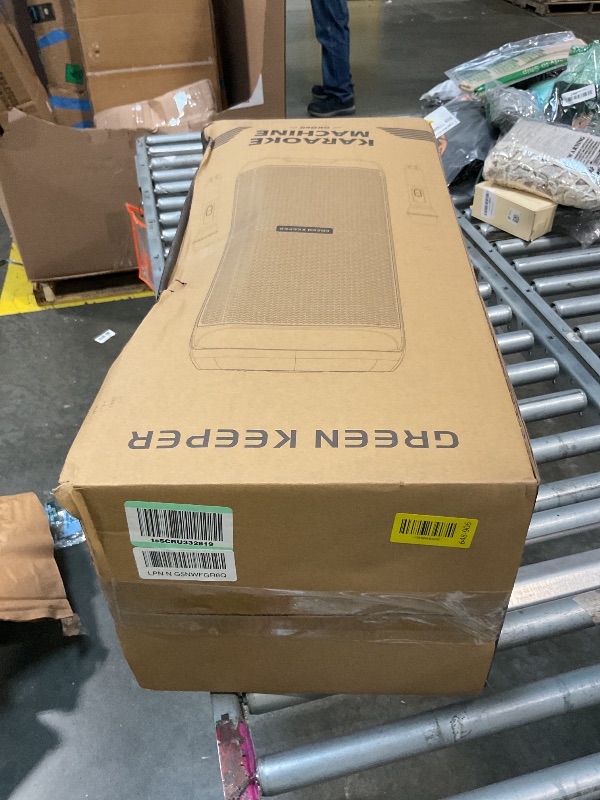 Photo 1 of ****** AS IS ALL SALES FINAL NHO RETURMS*******Karaoke Machine with 2 Wireless Microphones for Adults, Portable Bluetooth Party Speaker, 500W Peak Power PA System with LED Disco Lights, 6.5'' Speaker Big Sound, 8000mAh Battery for Indoor & Outdoor