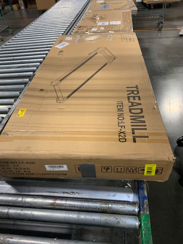 Photo 1 of ****CHECKED 7/12 - AS IS/NO RETURNS - SALE FINAL - FOR PARTS ONLY****Walking Pad Treadmill for Home - Under Desk Treadmills Mini Portable Walking Running Machine Slim Compact Motorized Electric Treadmill with Adjustable Speed Remote