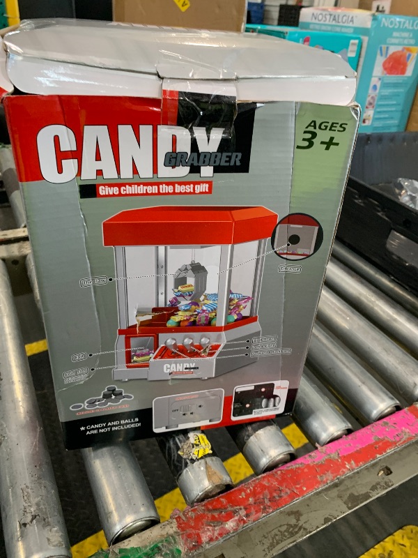 Photo 1 of **SOLD AS IS NO REFUND/RETURN** SEE COMMENTS!~
Claw Machine for Kids Toy Mini Arcade Machine Candy Grabber Prize Dispenser Vending Machine Arcade Game Machines for Home Party Christmas Birthday Gifts Cool Girl Toys