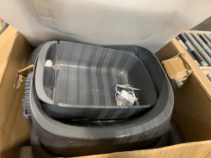 Photo 1 of ***VERY DIRTY*** KITPLUS Self Cleaning Litter Box, Automatic Cat Litter Box with APP Control, Odor-Free Waste Disposal Includes Trash Bags, Large Waste Bin, Open-Top, for Multiple Cats